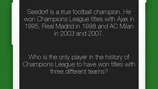 Football Quiz – Test Your Soccer Trivia Knowledge screenshot
