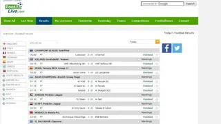 FootLive screenshot