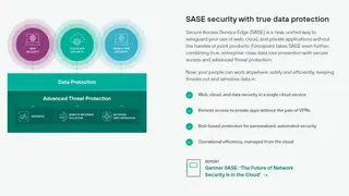 Forcepoint Dynamic Edge Protection screenshot