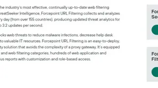 Forcepoint Web Filter screenshot