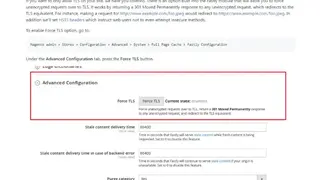ForceTLS screenshot
