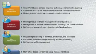 Forefront Identity Manager screenshot