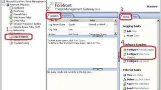 Forefront TMG screenshot