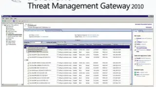 Forefront TMG screenshot