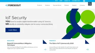 Forescout IoT Security screenshot