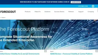 Forescout Platform screenshot