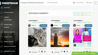 Forestgram screenshot