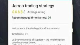 Forex trading strategies screenshot