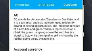 Forex trading strategies screenshot