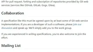 ForgeFed (formerly GitPub) screenshot