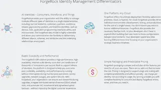ForgeRock Identity Management screenshot