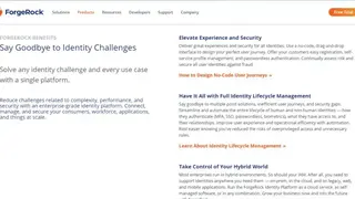 ForgeRock Identity Platform screenshot