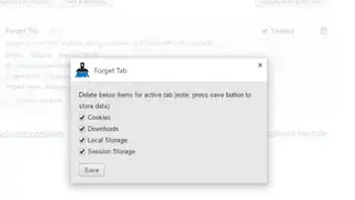 ForgetTab screenshot
