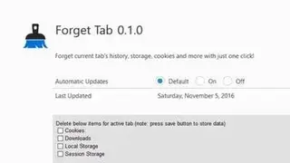 ForgetTab screenshot