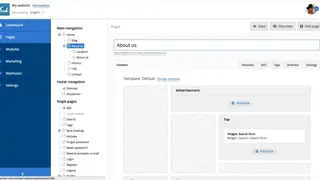 Fork CMS screenshot