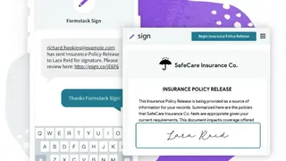 Formstack Sign screenshot