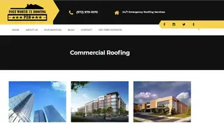 Fort Worth TX Roofing Pro Commercial Roofing screenshot