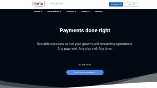 Forte Payment Systems screenshot