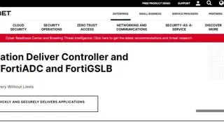 FortiADC screenshot