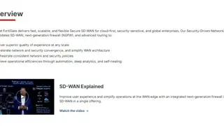 Fortigate Secure SD-WAN screenshot
