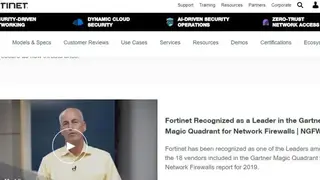 Fortinet FortiGate Cloud screenshot