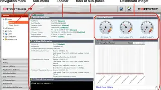 FortiWeb screenshot