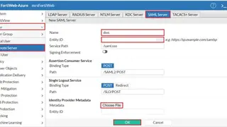 FortiWeb screenshot