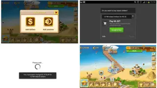 Fortumo Android SDK screenshot