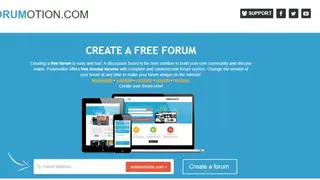 Forumotion screenshot