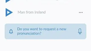 Forvo screenshot