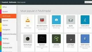 Fossdroid screenshot