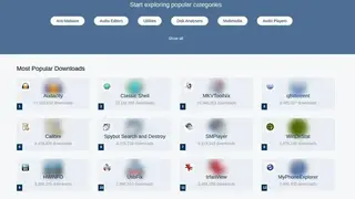 FossHub screenshot