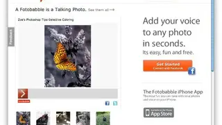 Fotobabble screenshot