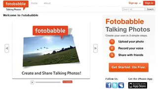 Fotobabble screenshot