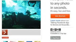 Fotobabble screenshot