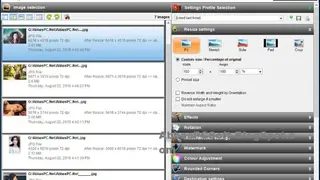 Fotosizer screenshot