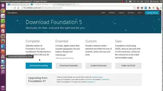 Foundation screenshot