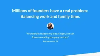 FounderBot by Volusion screenshot