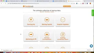 Foundersuite screenshot