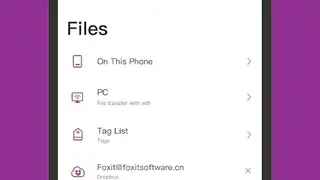Foxit PDF Editor screenshot