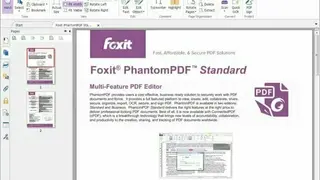 Foxit PhantomPDF screenshot