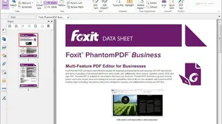 Foxit PhantomPDF screenshot