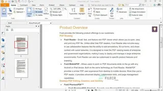 Foxit Reader screenshot