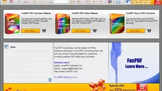 FoxPDF VSD Viewer screenshot