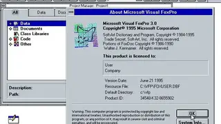 FoxPro screenshot