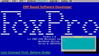 FoxPro screenshot
