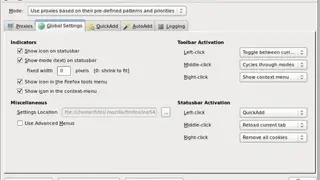 FoxyProxy screenshot