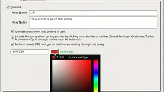 FoxyProxy Basic screenshot