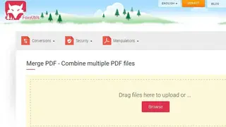 Foxyutils Merge PDF screenshot