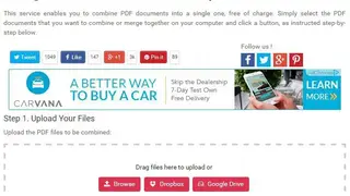 Foxyutils Merge PDF screenshot